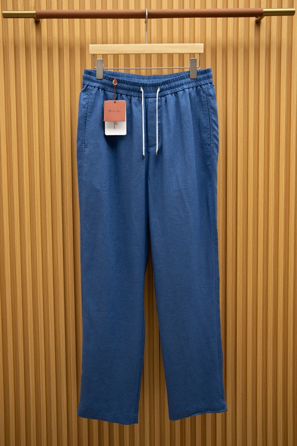 Мужские льняные штаны Loro Piana Premium