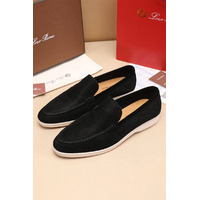 Мужские лоферы Loro Piana Summer Walk - Black