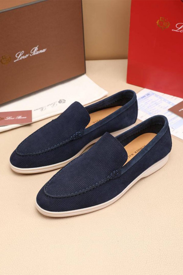 Мужские лоферы Loro Piana Summer Walk - Blue