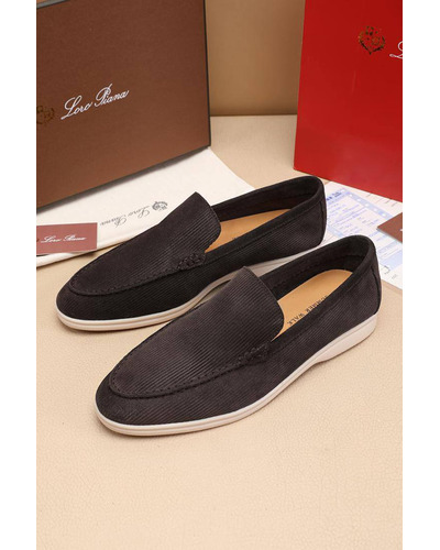 Мужские лоферы Loro Piana Summer Walk - Brown