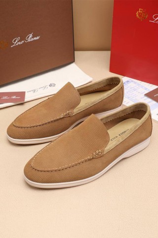 Мужские лоферы Loro Piana Summer Walk - Brown