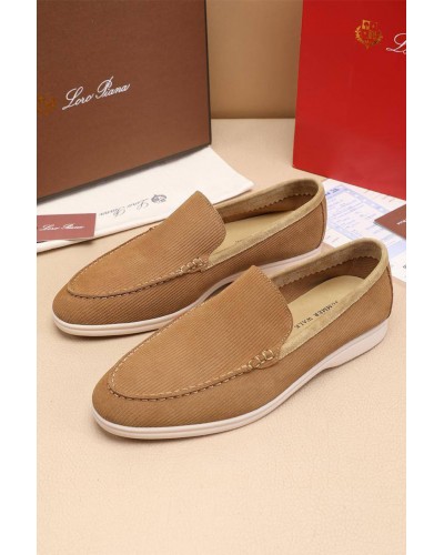 Мужские лоферы Loro Piana Summer Walk - Brown