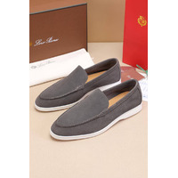 Мужские лоферы Loro Piana Summer Walk - Grey