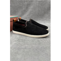 Мужские лоферы Loro Piana Venice Walk - Black