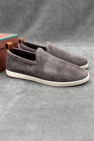 Мужские лоферы Loro Piana Venice Walk - Grey
