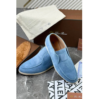 Мужские лоферы с меховой стелькой Loro Piana