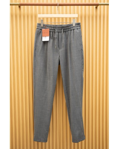 Мужские серые штаны Loro Piana Premium