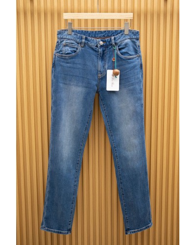 Мужские синие джинсы Loro Piana Premium