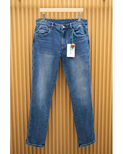 Мужские синие джинсы Loro Piana Premium