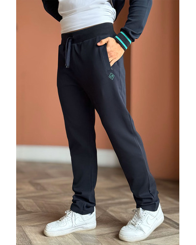 Мужские спортивные штаны Loro Piana monogram - Navy