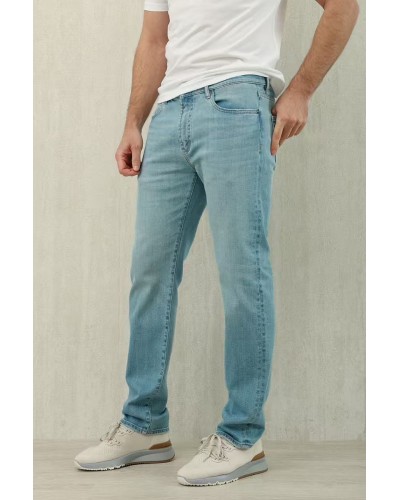 Мужские светло-синие джинсы Loro Piana Premium