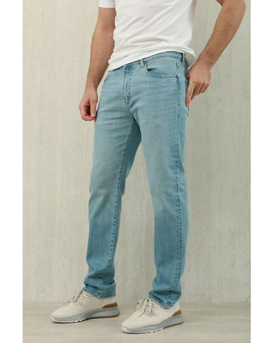 Мужские светло-синие джинсы Loro Piana Premium