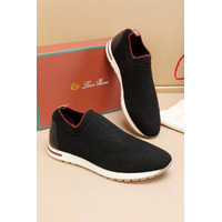 Мужские текстильные кроссовки Loro Piana Lp Flexy Active - Navy