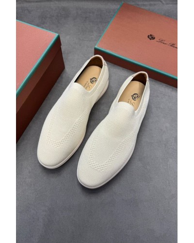 Мужские текстильные лоферы Loro Piana