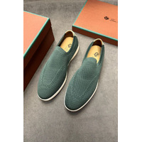 Мужские текстильные лоферы Loro Piana