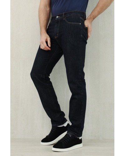 Мужские тёмно-синие джинсы Loro Piana Premium