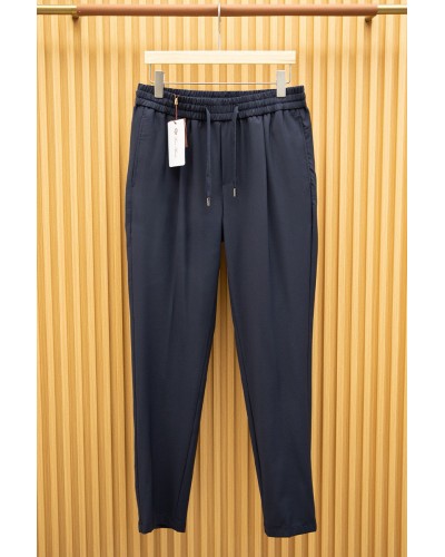 Мужские тёмно-синие штаны Loro Piana Premium