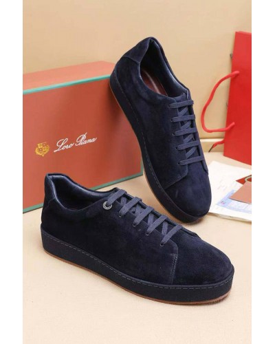 Мужские замшевые кроссовки Loro Piana