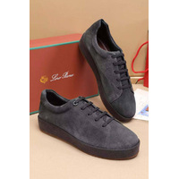 Мужские замшевые кроссовки Loro Piana