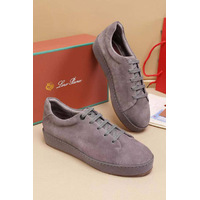 Мужские замшевые кроссовки Loro Piana