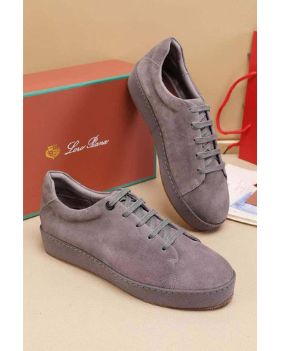 Мужские замшевые кроссовки Loro Piana