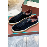 Мужские замшевые кроссовки Loro Piana Tennis Walk