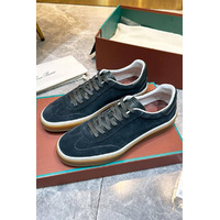 Мужские замшевые кроссовки Loro Piana Tennis Walk