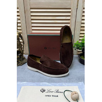 Мужские замшевые лоферы Loro Piana