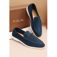 Мужские замшевые лоферы Loro Piana Summer Walk