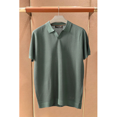 Мужское поло Loro Piana premium - Green