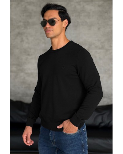 Мужской чёрный джемпер Loro Piana