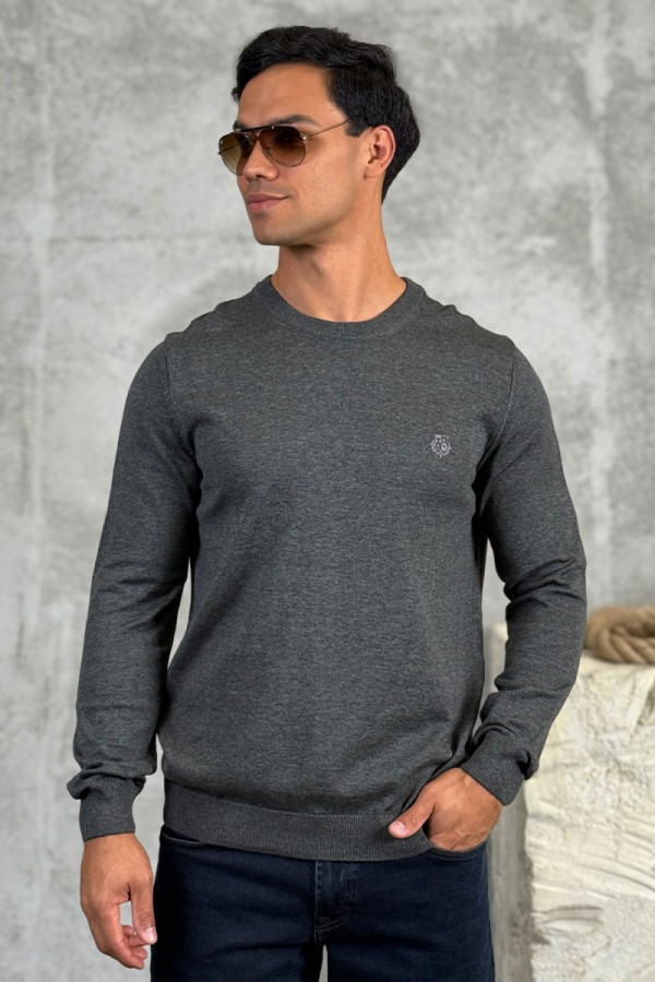 Мужской серый джемпер Loro Piana