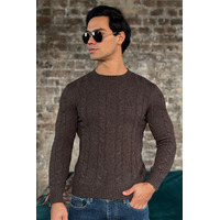 Мужской свитер Loro Piana premium - Brown