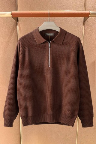 Мужской свитер Loro Piana premium - Brown
