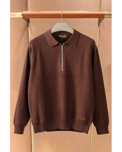 Мужской свитер Loro Piana premium - Brown
