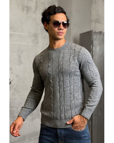 Мужской свитер Loro Piana premium - Dark Grey