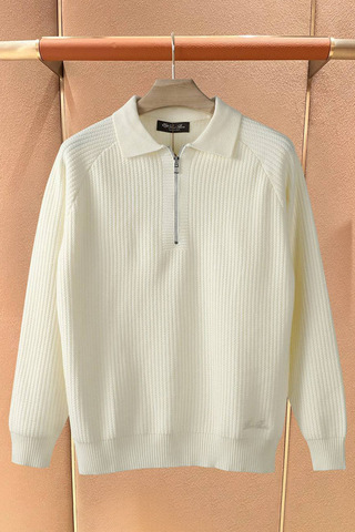Мужской свитер Loro Piana premium - White