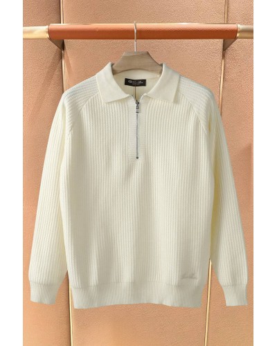 Мужской свитер Loro Piana premium - White