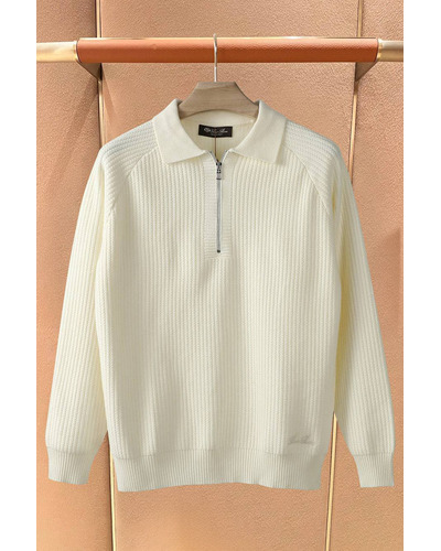 Мужской свитер Loro Piana premium - White