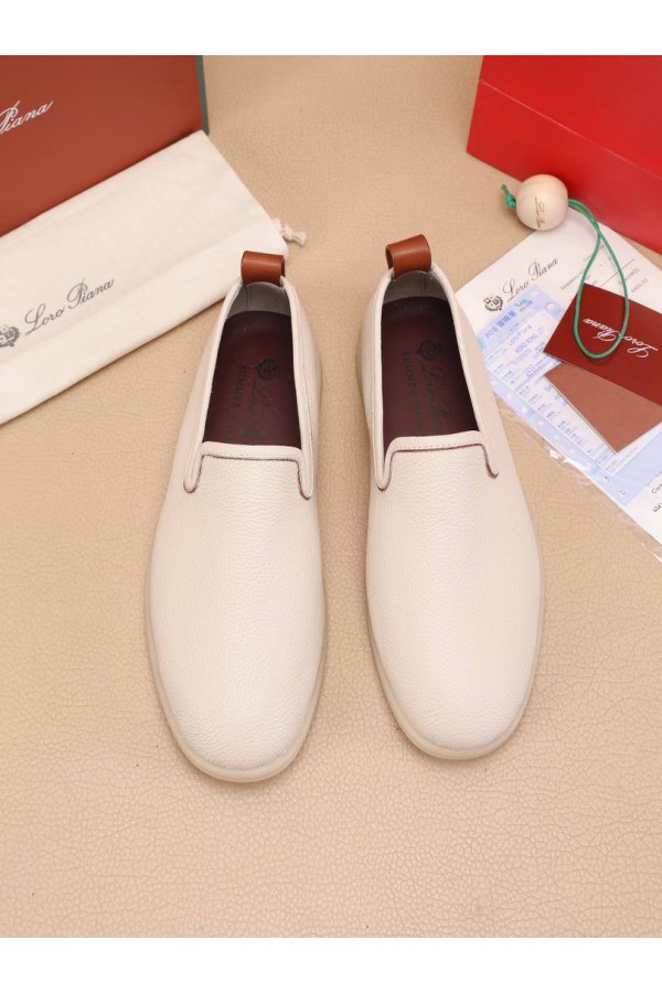 Кожаные лоферы Loro Piana