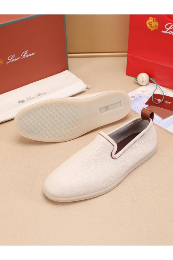 Кожаные лоферы Loro Piana