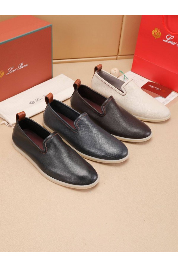 Кожаные лоферы Loro Piana