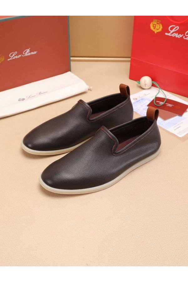 Кожаные лоферы Loro Piana