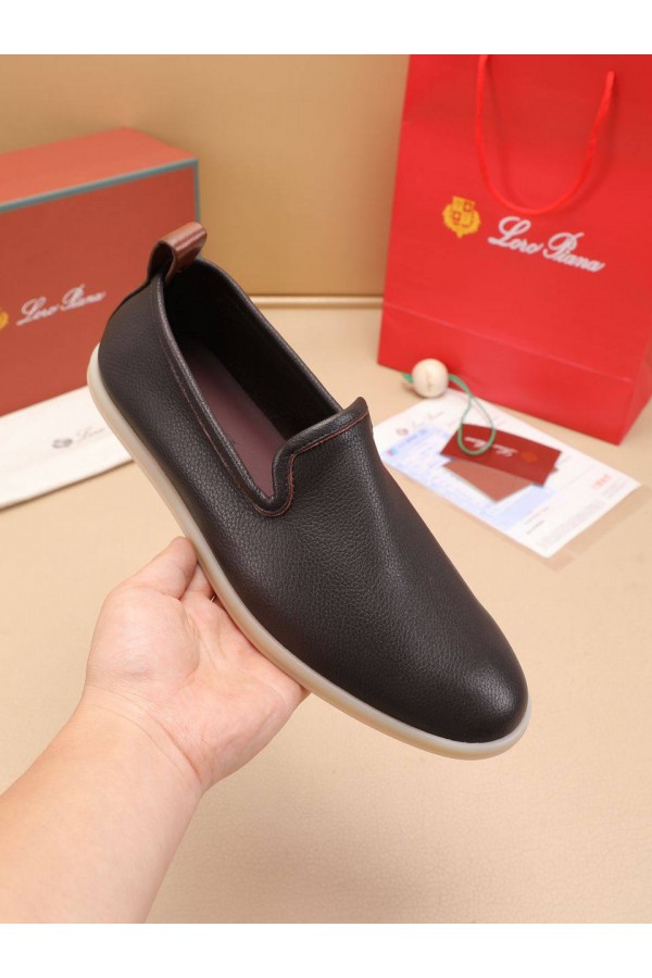 Кожаные лоферы Loro Piana