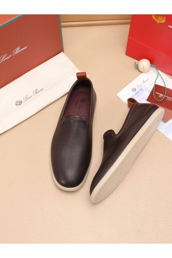 Кожаные лоферы Loro Piana