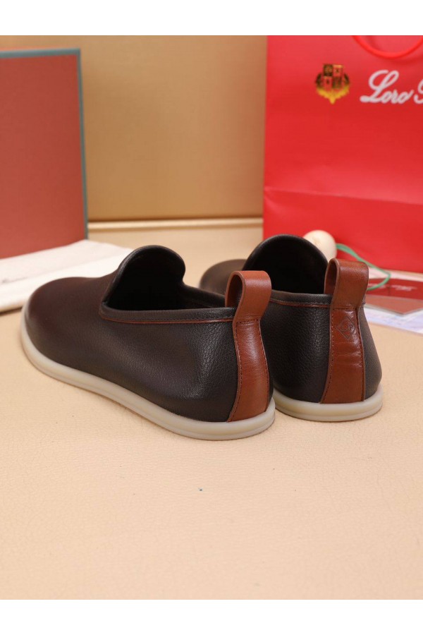 Кожаные лоферы Loro Piana