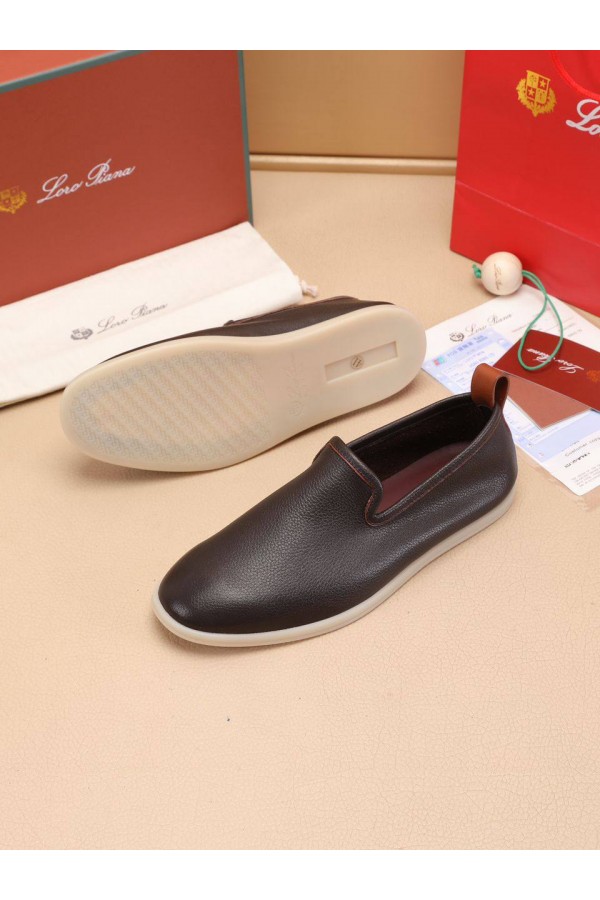 Кожаные лоферы Loro Piana