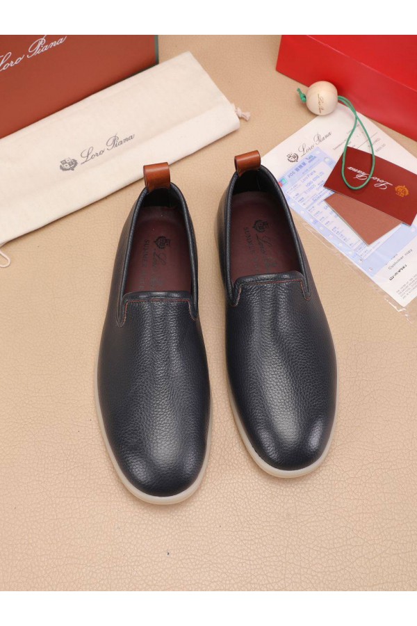 Кожаные лоферы Loro Piana