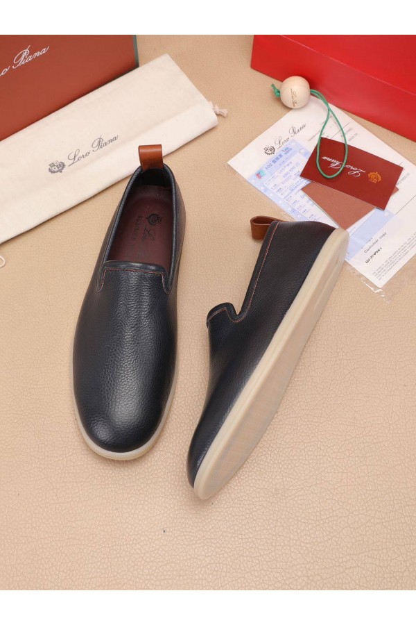 Кожаные лоферы Loro Piana