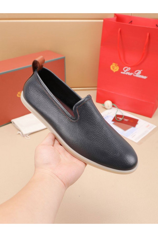 Кожаные лоферы Loro Piana